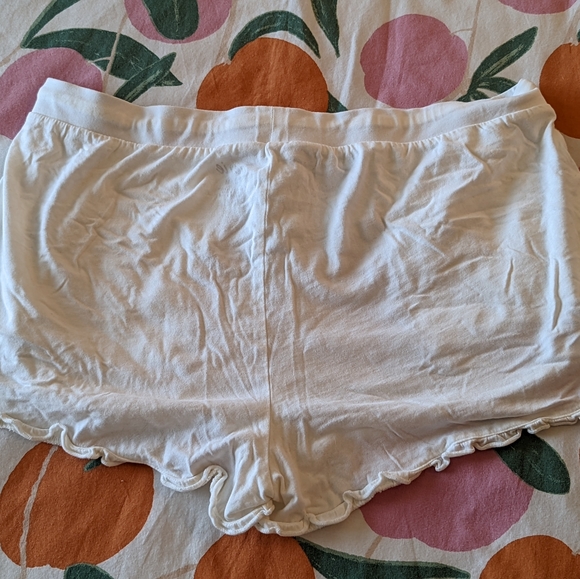 Aerie Real Soft Ruffle Hem Sleep Shorts - Picture 2 of 3